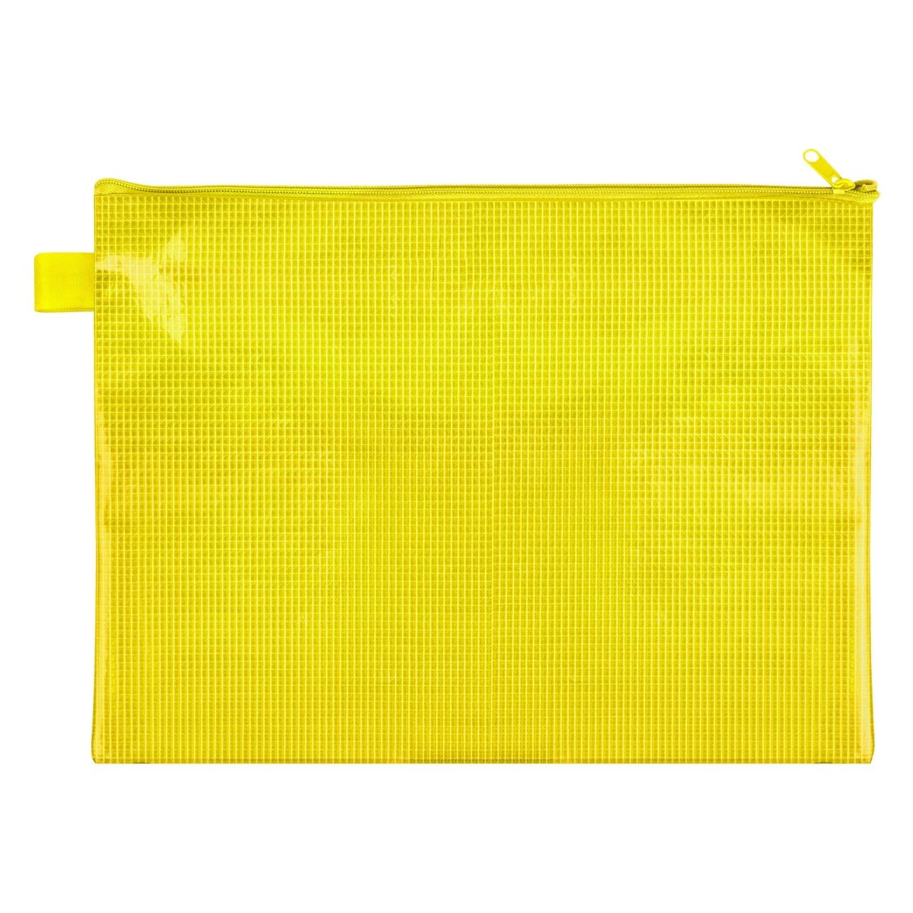 Veloflex Reissverschlusstasche A4 gelb (A4, 1x) (2704010)