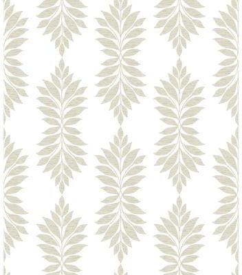 Inspired by Color Broadsands Botanica Beige Wallpaper