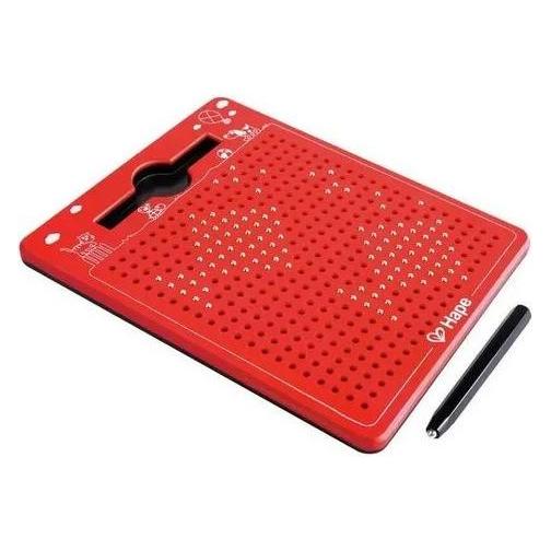 Toynamics Hape Magnetische Zeichentafel rot Magnetspiel (E8676)