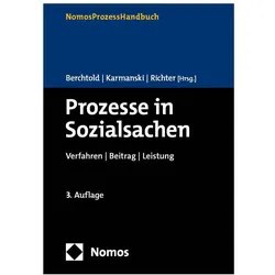 Prozesse in Sozialsachen, Fachbücher von Carsten Karmanski, Josef Berchtold, Ronald Richter