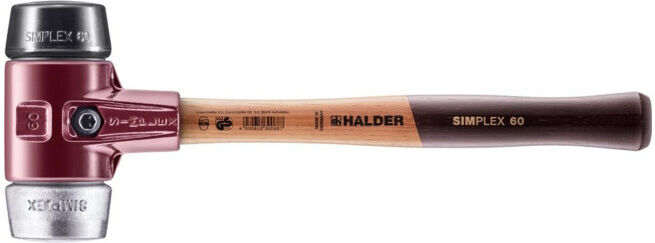 Halder Schonhammer SIMPLEX 60 mm caoutchouc/mou (3029.060)