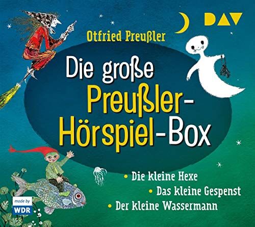 Otfried Preussler - Die große Preußler-Hörspiel-Box: Die kleine Hexe – Der kleine Wassermann – Das kleine Gespenst. Hörspiele (6 CD) - Preis vom 30.09.2026 22:30:23 h