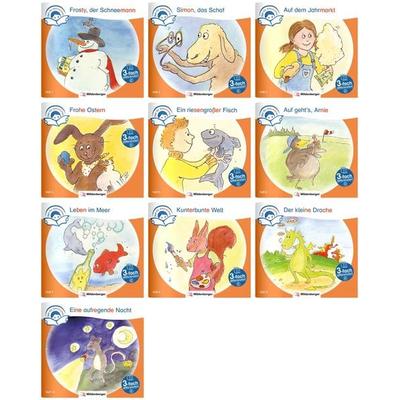 Paket – Zeit für Geschichten – 3-fach differenziert – Komplettbezug Hefte 1 – 10 (C), Geheftet von Bettina Erdmann, Mildenberger Verlag GmbH,