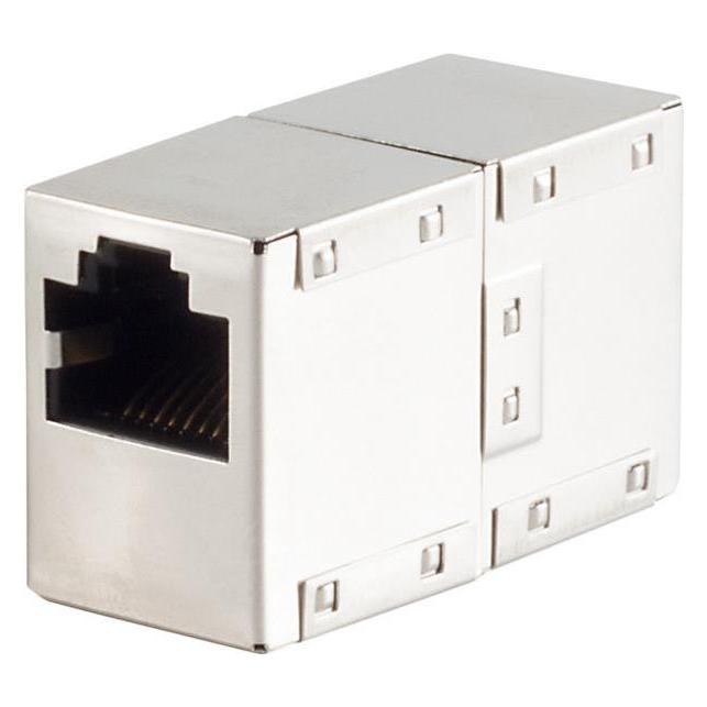 Shiverpeaks -BASIC-S--cat. 5 Kabelverbinder RJ45 -vollmetall-geschirmt (Netzwerk Kupplung) (BS75005-MS)