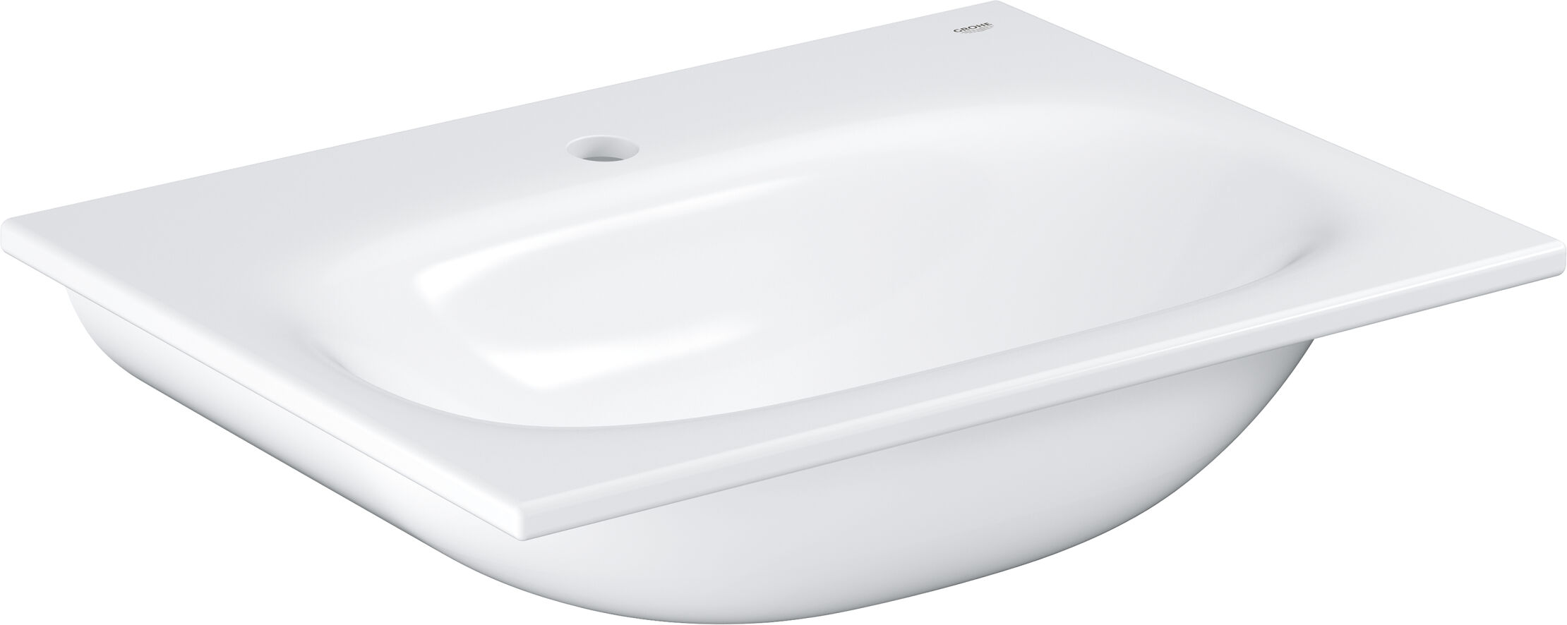 Grohe Essence Céramique de salle de bain lavabo 3956800H 60 cm, PureGuard blanc alpin
