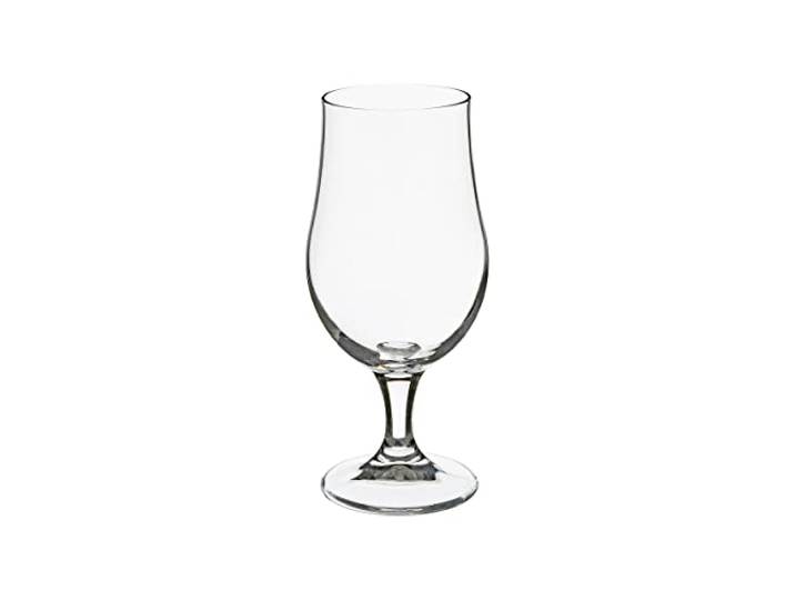 SG Secret de Gourmet 4 Verre A Biere Verre A Pied 37 CL Deco Vaisselle\, Off-White