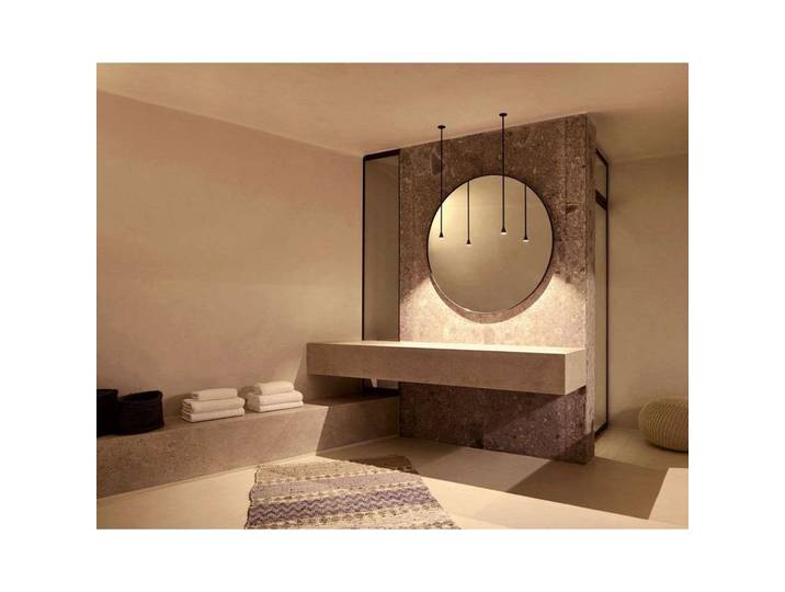 Austere Pendelleuchte Dim. Brüniert - Trizo21 - Wohnzimmer - Messing