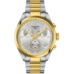 Tissot T1504172203100 Herrenuhr PR 100 Chronograph Bicolor