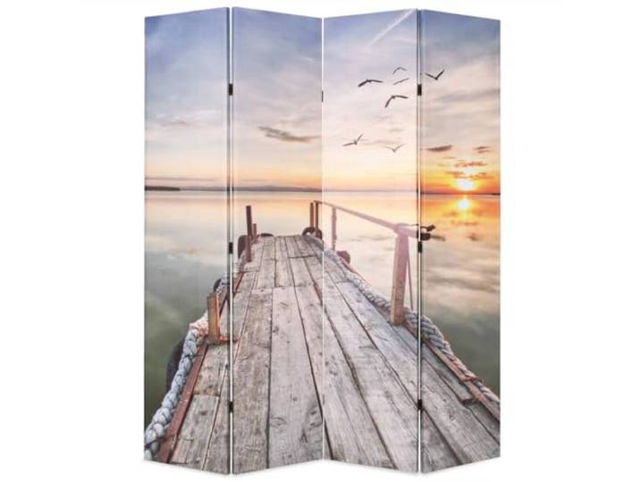 vidaXL Raumteiler klappbar 160 x 170 cm See mit Steg