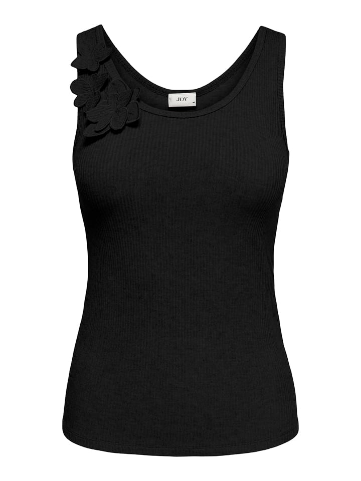 JDY Top "Saba" in Schwarz - L