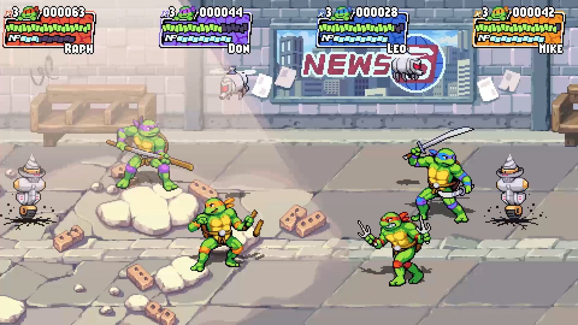 Teenage Mutant Ninja Turtles: Shredders Revenge PS5