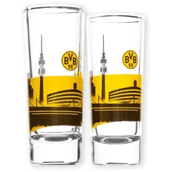 Schnapsglas BVB SKYLINE - bunt