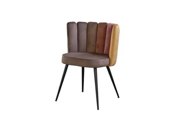 KAWOLA Polsterstuhl Esszimmerstuhl Samtbezogenen Designer Stuhl JADA, Moderne Esszimmerstühle, Vielseitig Nutzbar, Küchenstuhl, Schminktisch Stuhl, Stühle in Braun
