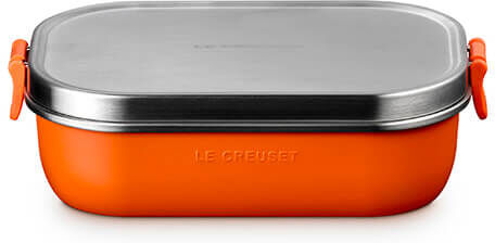 Le Creuset Volcanic On The Go 900ml Lunch Box
