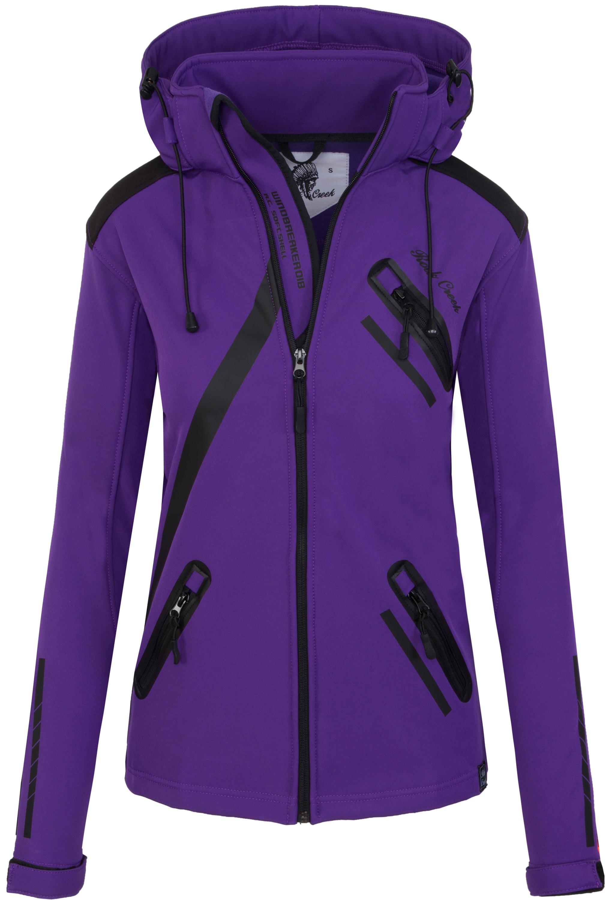 Rock Creek Jacke Violett