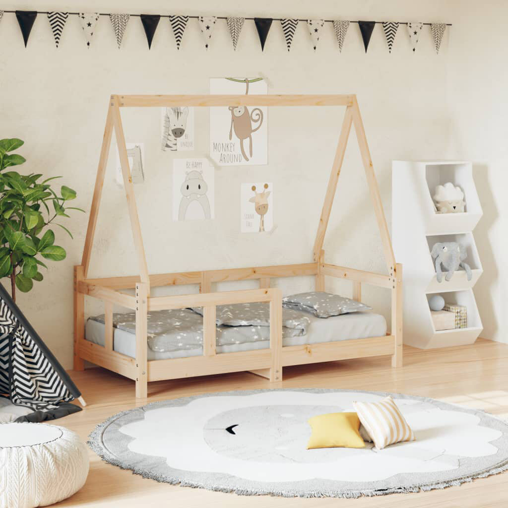 Harriet Bee Stig Kids Bed Natural