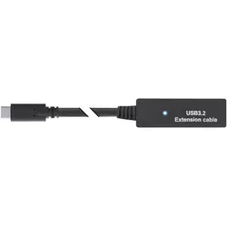 InLine USB 3.2 Gen.1 Aktiv-Verlängerung (5 m, USB 3.2 Gen 1), USB Kabel