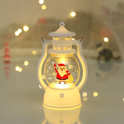 Multisell Products Hub Battery Powered Portable LED Lanterns, Christmas Santa Claus Snowman Lights For Home Decor, Navidad Xmas Ornaments backpack Santa