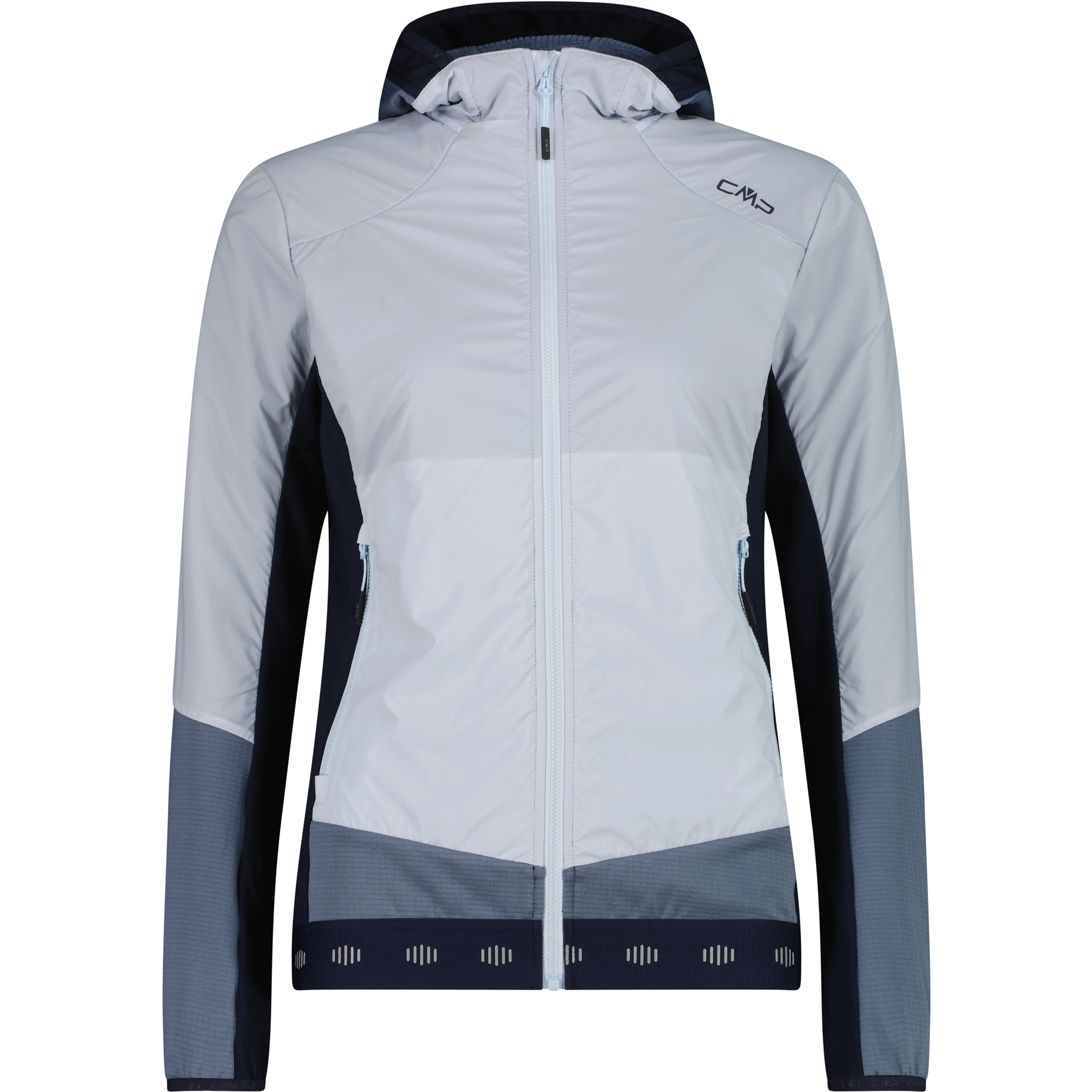 CMP Hybrid Damen Windbreaker grau Größe XL Trekking Winddicht