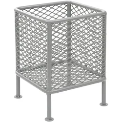 Windlicht Haru aus Metall 21x21x31 cm - Slate Grey