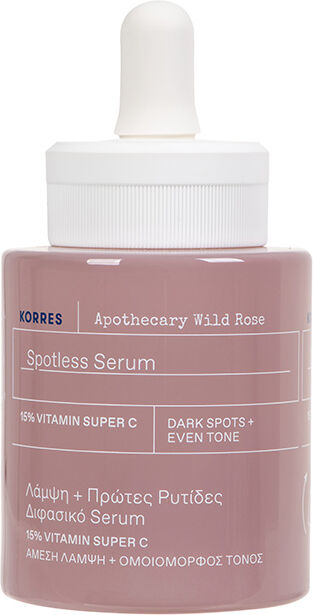 Korres Apothecary Wild Rose Spotless Serum   15% Vitamin Super C  30ml