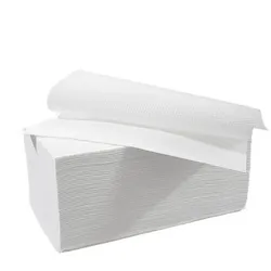 All Care Papierhandtücher Interfold | Zellstoff | 3-lagig | 42 x 22cm | 2000 Handtücher