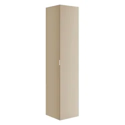 KEUCO EDITION 11 ART Hochschrank, 1-türig, Anschlag rechts, 400x1800x360mm, elektrik, 32554520401, Korpus/Front: Sand Lack Seidenmatt / Sand Lack Seidenmatt