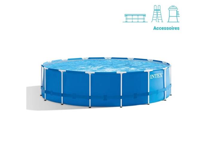 Intex 28242NP piscine hors sol Rond 16805 L Bleu