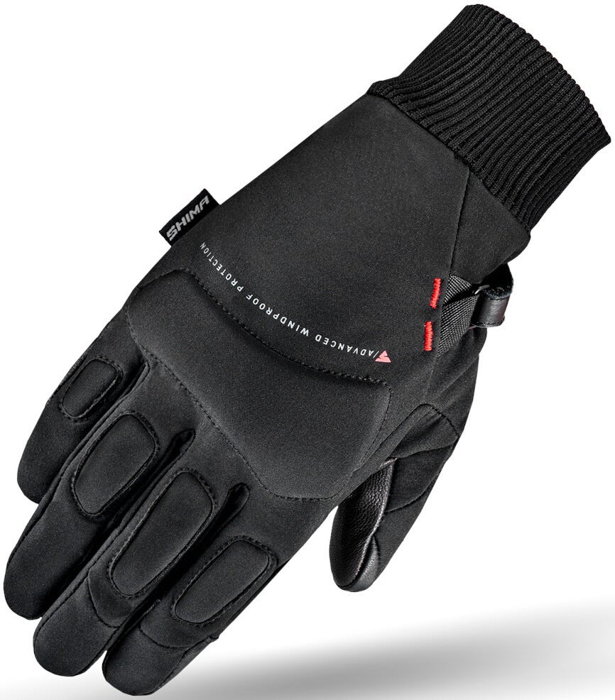 SHIMA Oslo Wind Damen Motorrad Handschuhe OSLO-WIND-LADY-BLK-XS
