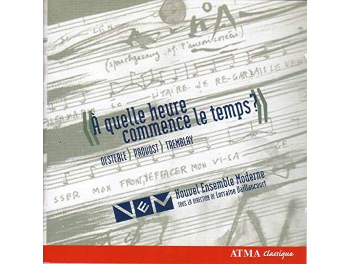 Lorraine/Nouvel Ense Vaillancourt - A Quelle Heure Commence Le Temps?