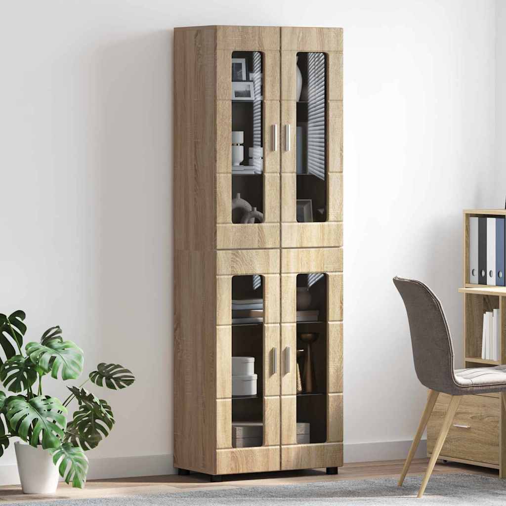 vidaXL Haut Armoire FLORIN 60 x 35 x 182 cm Chêne Sonoma