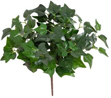 Nearly Natural 19-in UV Resistant Artificial Puff Ivy Bush - Set of 3