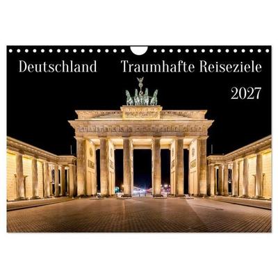 Deutschland - Traumhafte Reiseziele (Wandkalender 2027 DIN A4 quer), CALVENDO Monatskalender