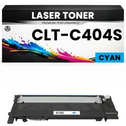 Toner kompatibel für Samsung CLT-C404S(C404S) SL-C430/C430W/C480/C480W/C480FW/C480FN/C432/C432W/C433/C433W/C482/C482W/C482FW/C483/C483W/C483FW in Cyan
