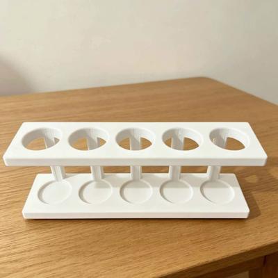 Market Central Multi Grid Toothbrush Organizer With Drain Hole Toothpaste Storage Stand white