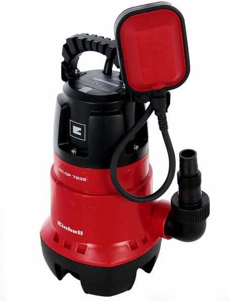 Elektrische Tauchpumpe für Schmutzwasser Einhell GC-DP 7835 - Elektropumpe aus Edelstahl 780 W - 230V