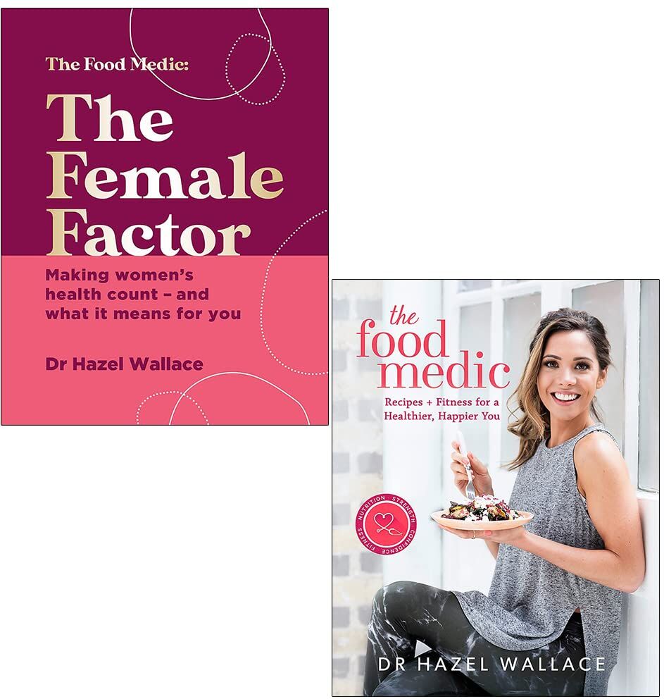 Yellow Kite The Female Factor & The Food Medic – Dr Hazel Wallace 2 Book Collection
