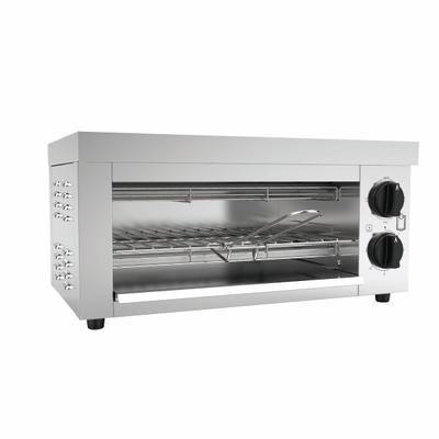 METRO PROFESSIONAL Überbackgerät / Toaster GTO1002, Edelstahl, 28,5 x 49,2 x 24,4 cm, 2000 W