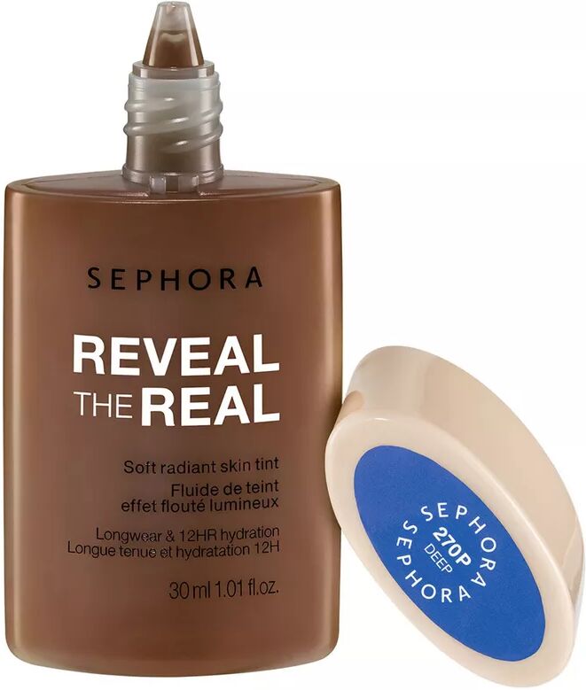 SEPHORA - Reveal The Real - Teintfluid für einen strahlenden Teint mit Weichzeichnereffekt, 30 ml, P Deep
