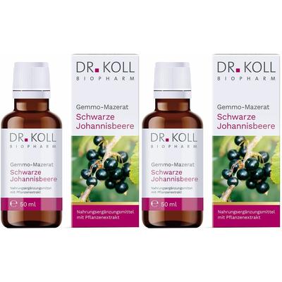 Gemmo Mazerat schwarze Johannisbeere Dr.Koll Ribes x2 2x50 ml Tropfen