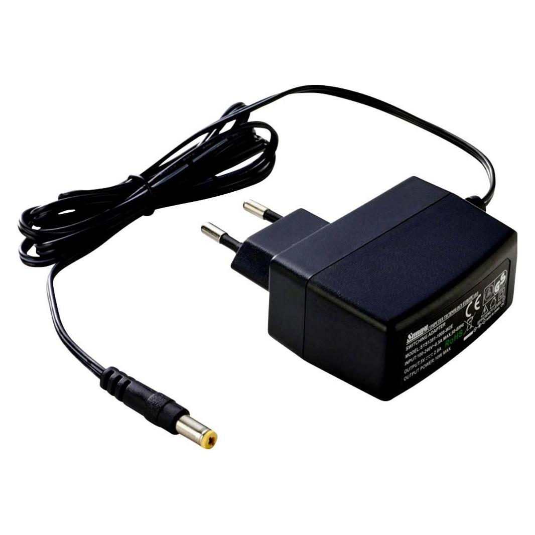 Dehner Elektronik SYS 1381N-1205-W2E Steckernetzteil, Festspannung 5 V/DC 2.4 A 12 W Stabilisiert (SYS 1381N-1205-W2E)