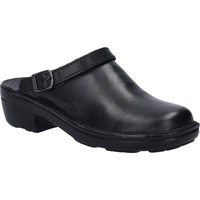 Clog JOSEF SEIBEL "Betsy, schwarz", Damen, Gr. 35, schwarz, Obermaterial: 100% Rindsleder Leather cow., Schuhe Clog