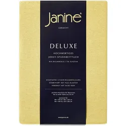Janine Spannbetttuch Elastic-Jersey 5010 vanille 200x200 cm