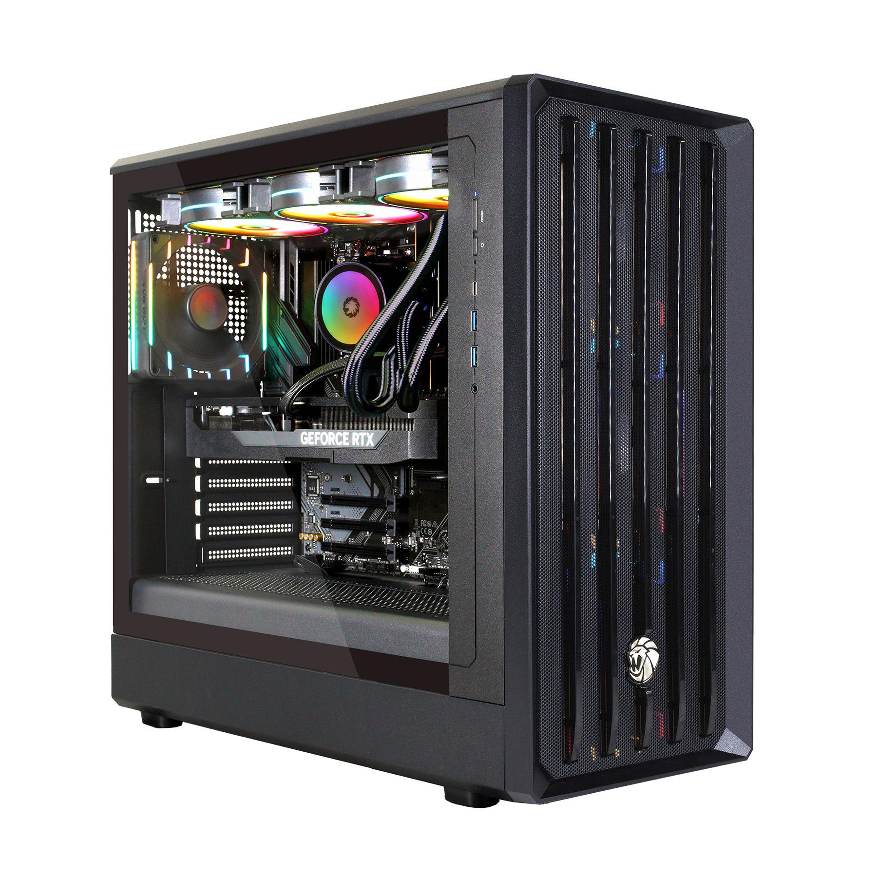 Hyrican Gamemax Claw BK (8099) Gaming PC Ryzen 5 9600X Wasserkühlung 32GB/1TB SSD RTX 5070Ti Win11