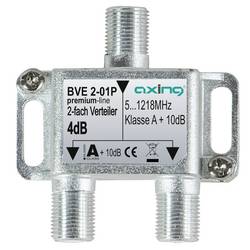 Axing Kabel-TV Verteiler 2-fach 5 - 1218 MHz BVE00201P