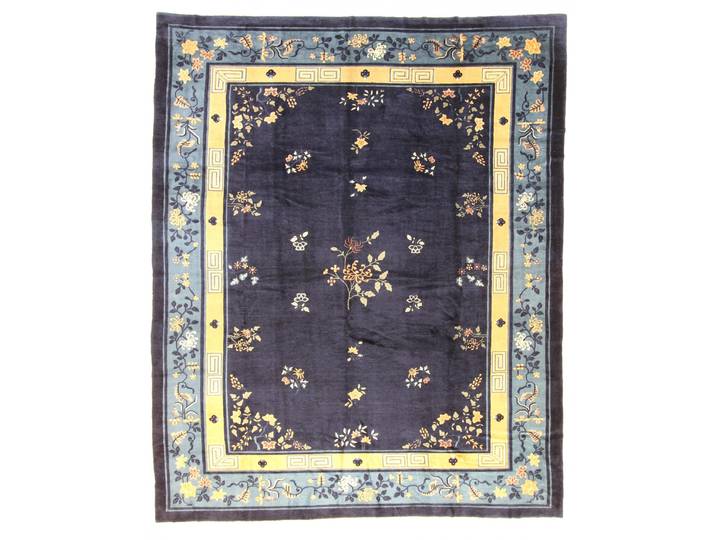 China Antik Teppich 336x416 Handgeknüpft Orientteppich Wolle