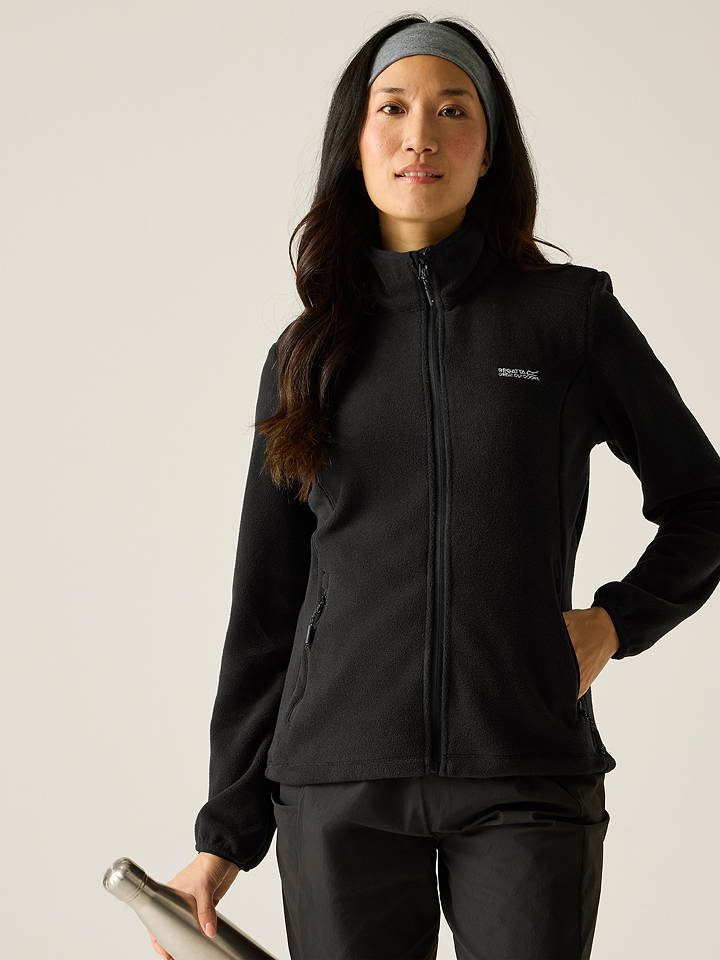 Regatta Fleecejacke "Floreo IV" in Schwarz - 48