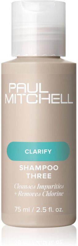Paul Mitchell Clarify Shampoo Three shampoing nettoyant en profondeur 75 ml