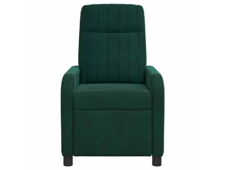 Meuble - Fauteuil - Vert - Fauteuil inclinable Vert foncé Velours (V)_31293