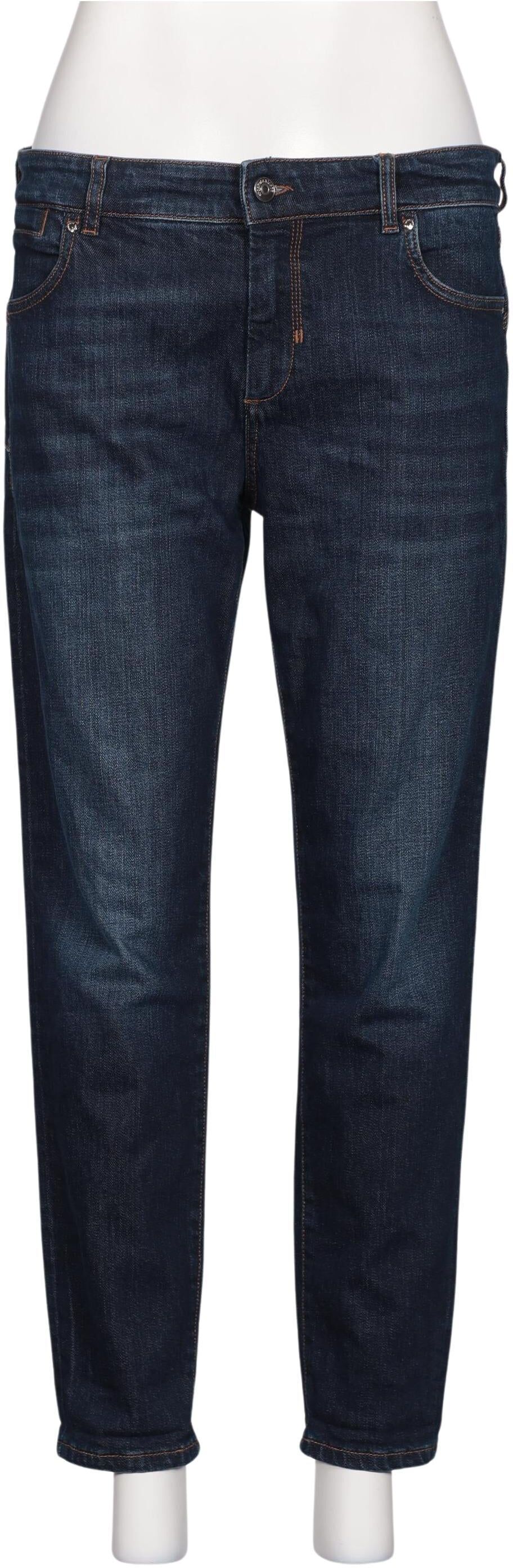Sportmax Code Damen Jeans, Marineblau, Gr. W31, Elasthan / Baumwolle - Second Hand